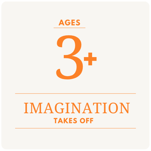 3+ Imagination Takes Off