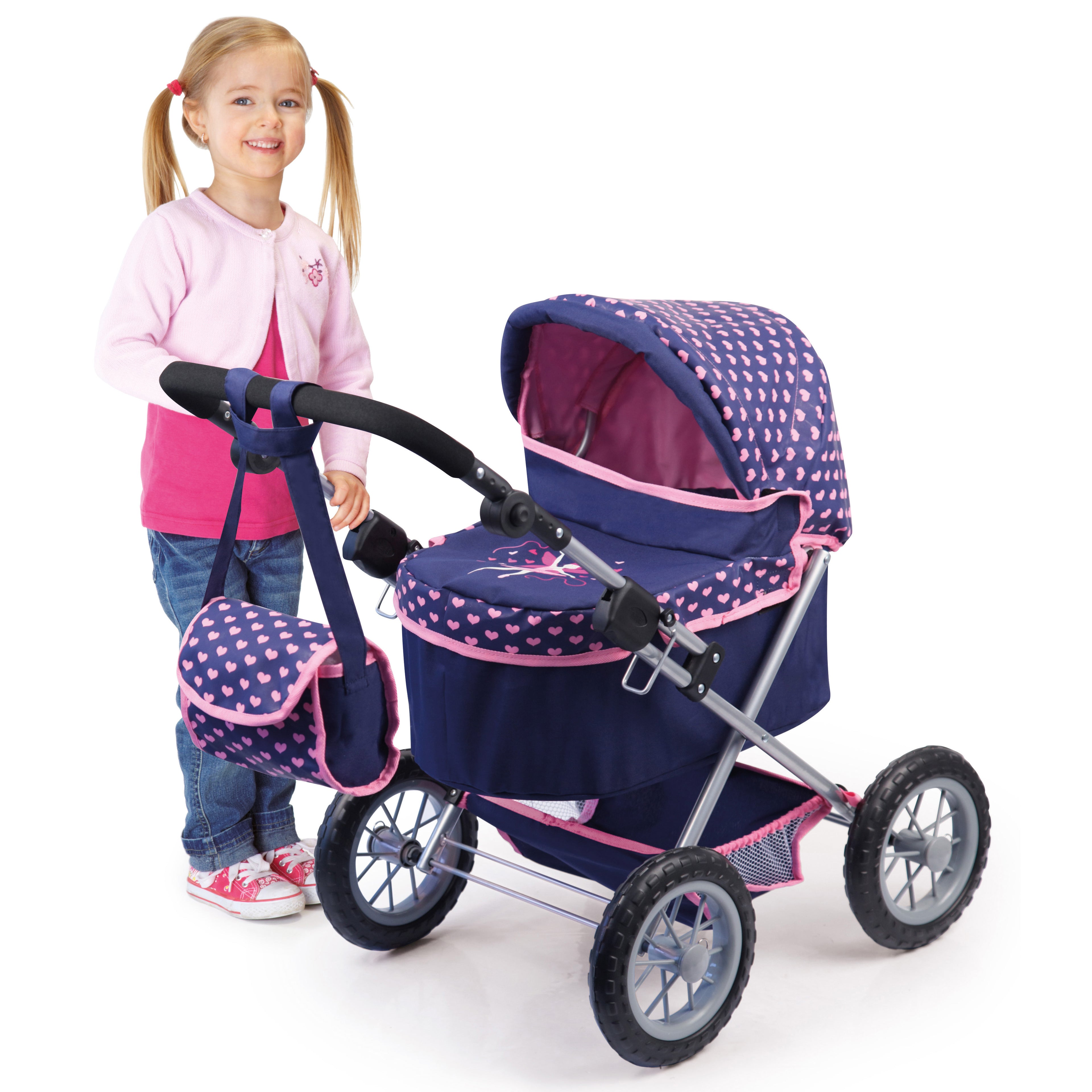 Bayer Trendy Dolls Pram Blue - 13052AA - Out of Stock