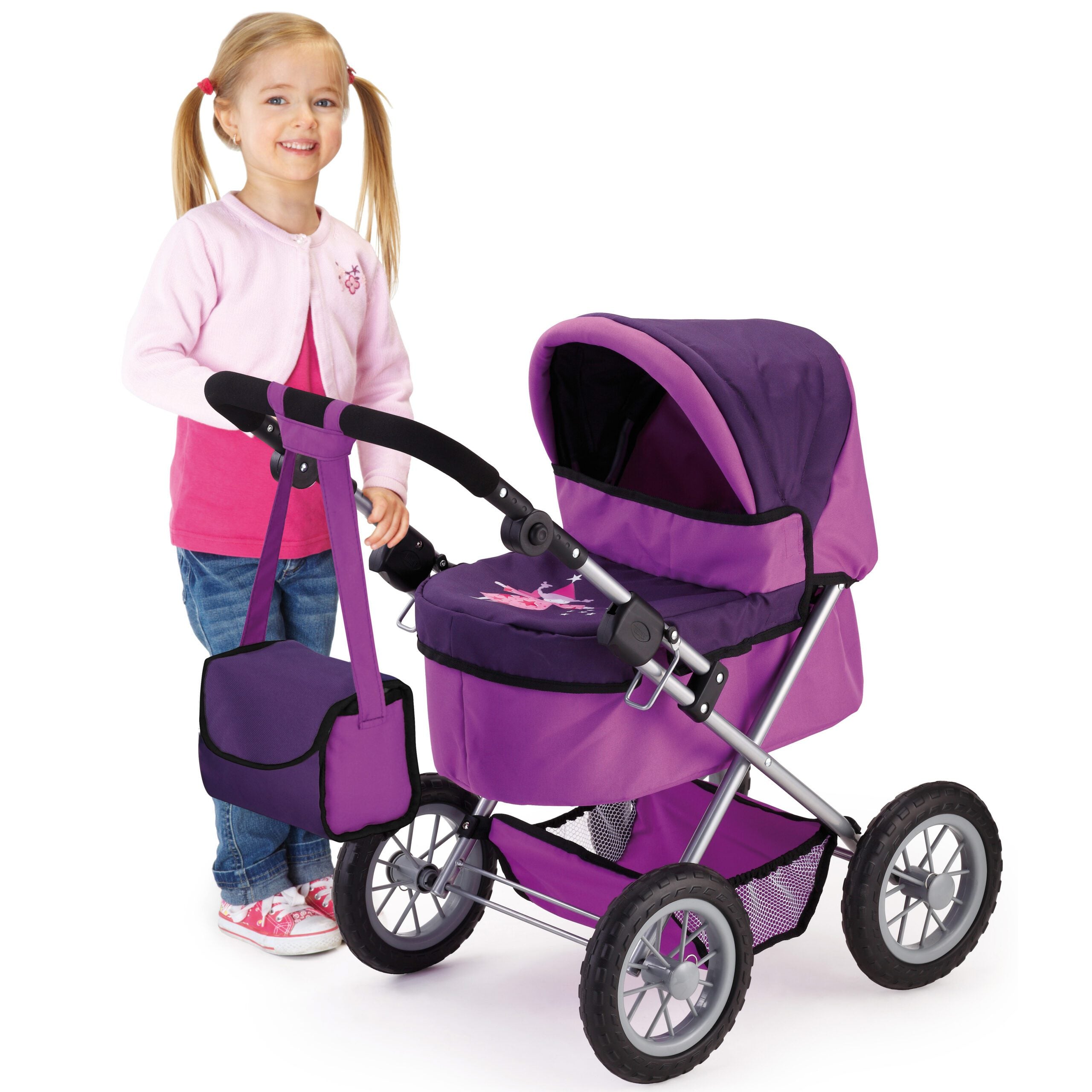 Bayer Dolls Pram Trendy Purple
