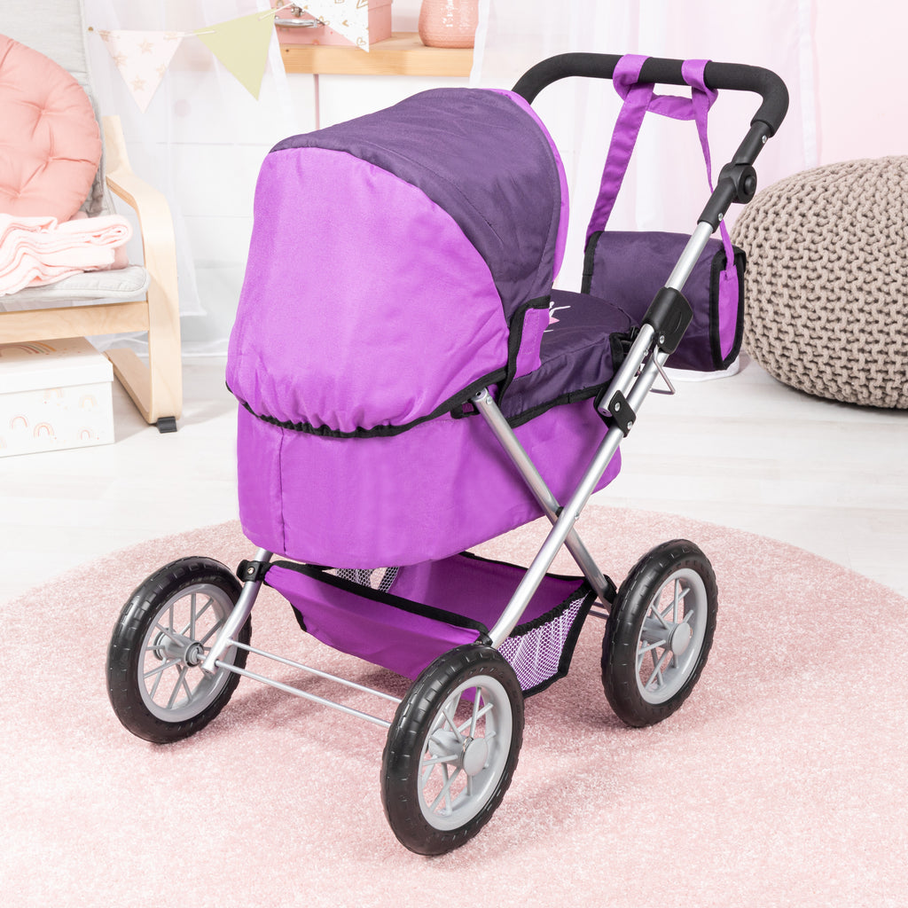 Bayer Dolls Pram Trendy Purple