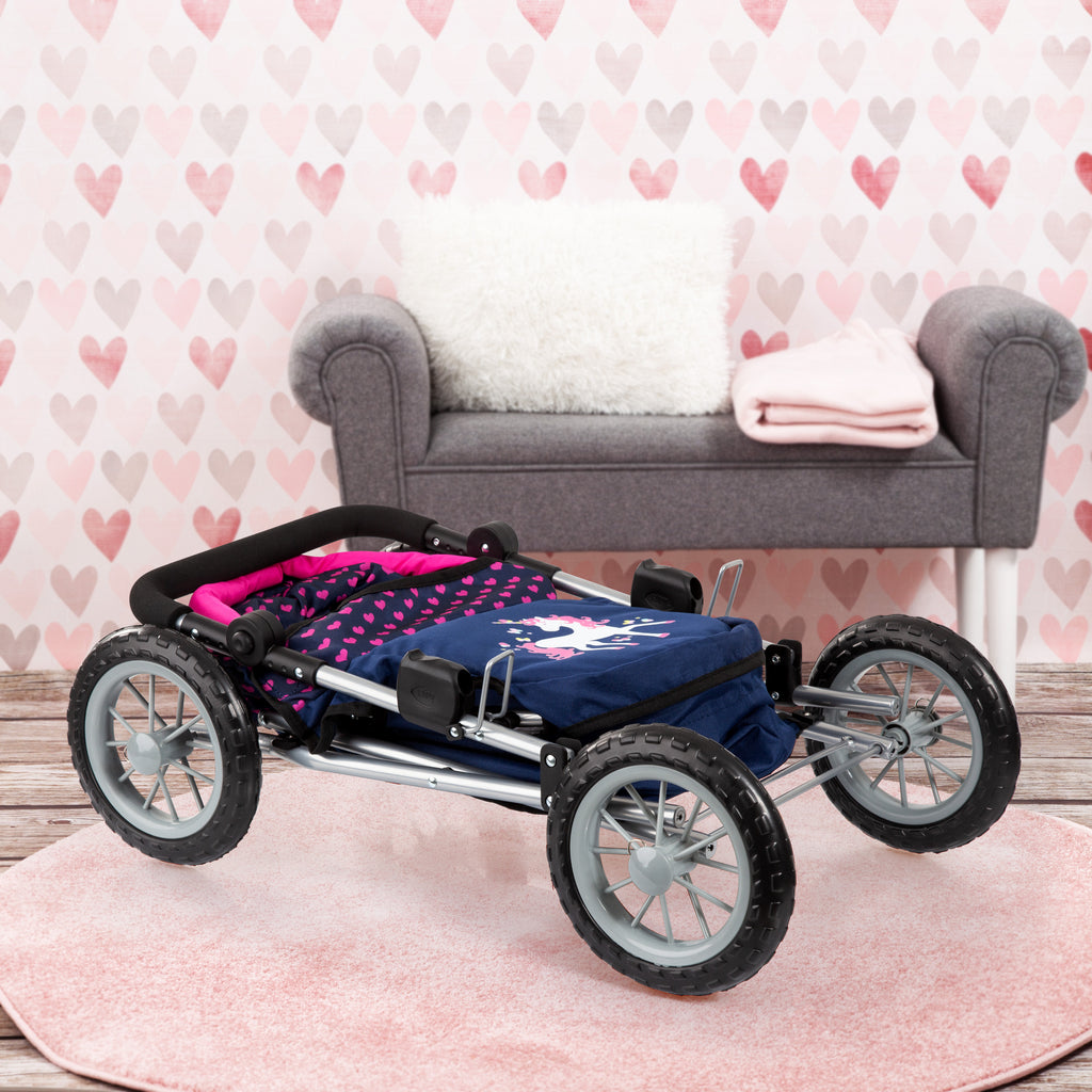 Bayer Dolls Pram Trendy Blue