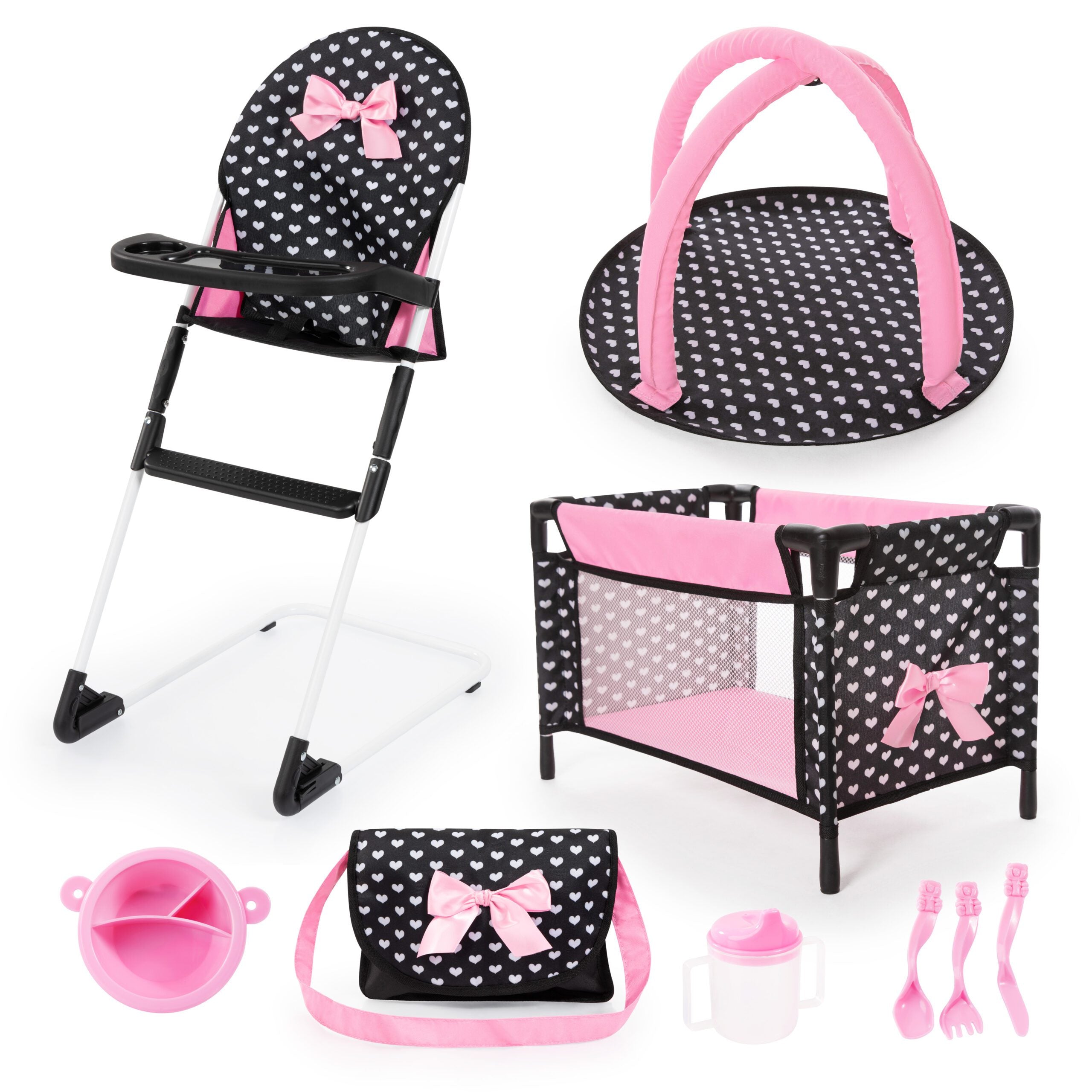 Bayer 9 in 1 Doll Travel Bed Set