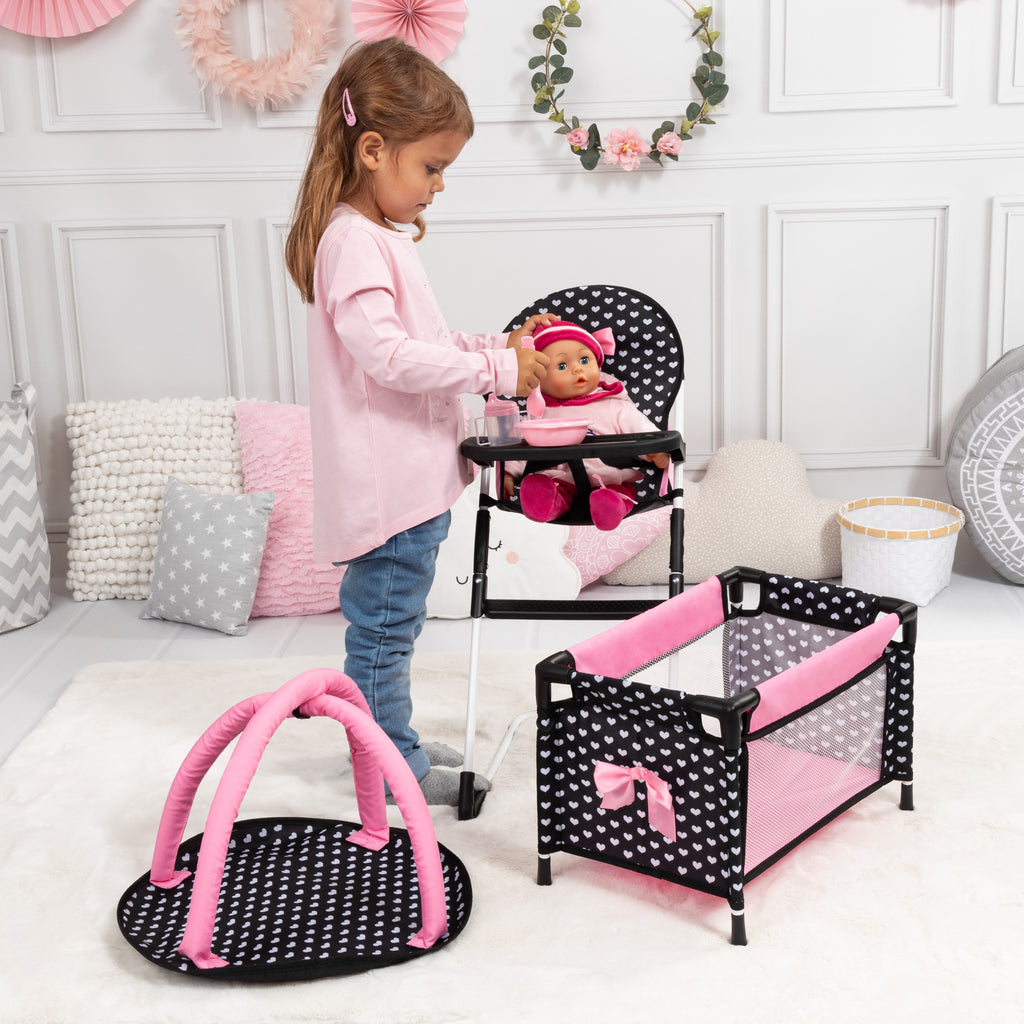 Bayer 9 in 1 Doll Travel Bed Set