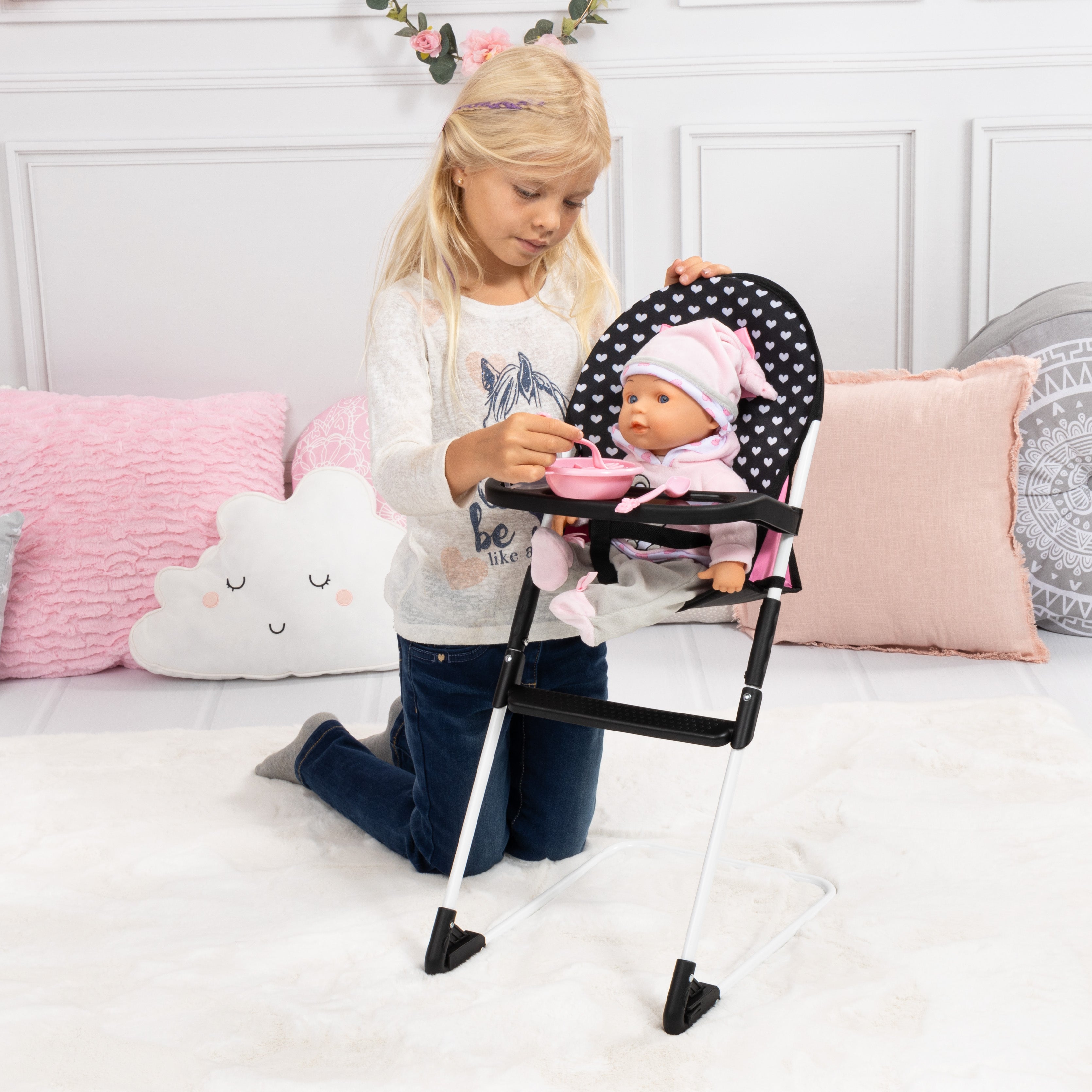 Bayer 9 in 1 Doll Travel Bed Set