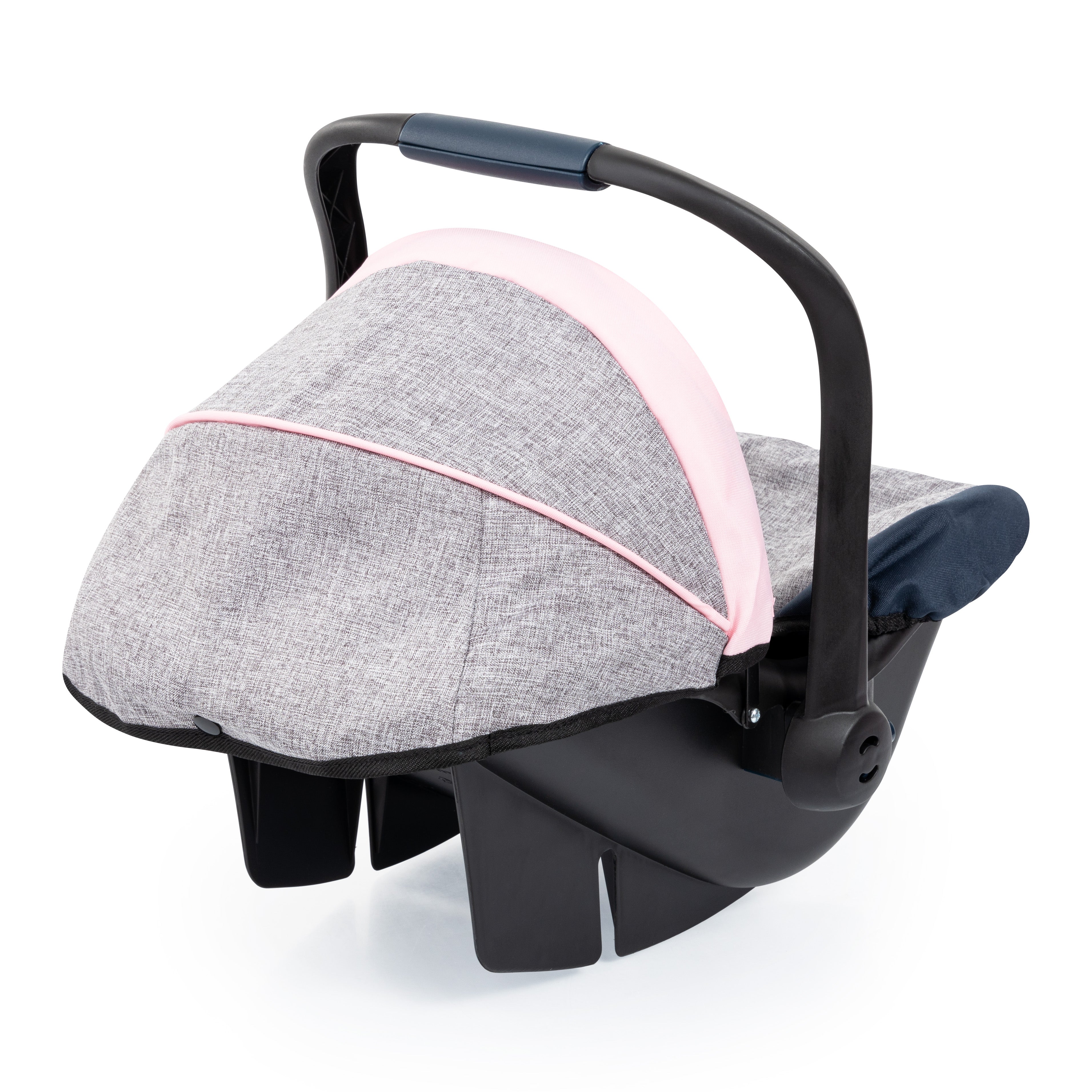Bayer Deluxe Car Seat - Grey & Pink - 67927