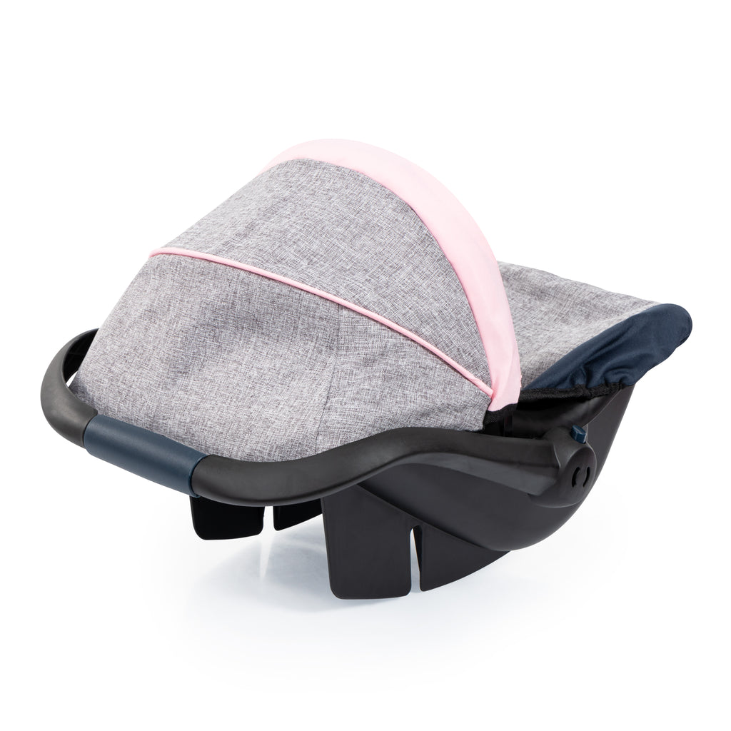 Bayer Deluxe Car Seat - Grey & Pink - 67927