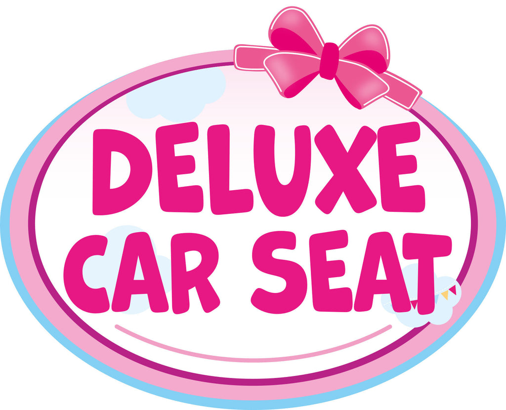 Bayer Deluxe Car Seat - Grey & Pink - 67927