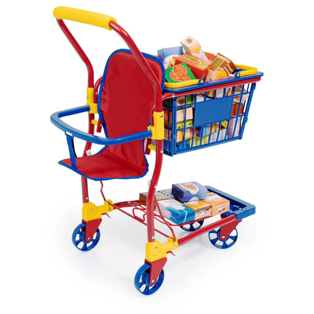 Bayer Shopping Cart with Groceries