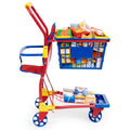 Bayer Shopping Cart with Groceries