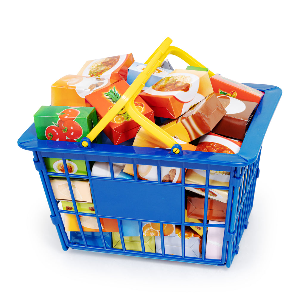 Bayer Shopping Cart with Groceries
