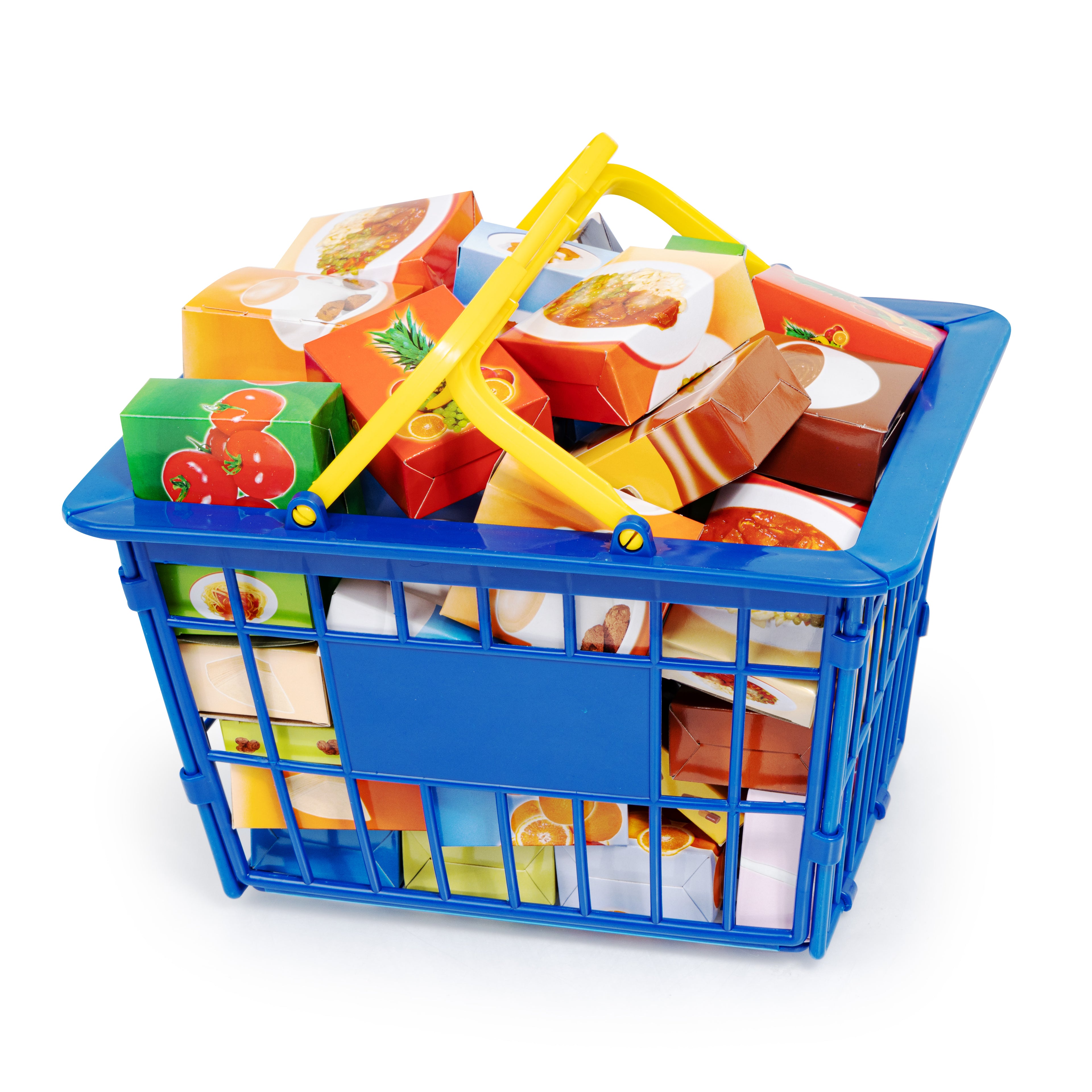 Bayer Shopping Cart with Groceries