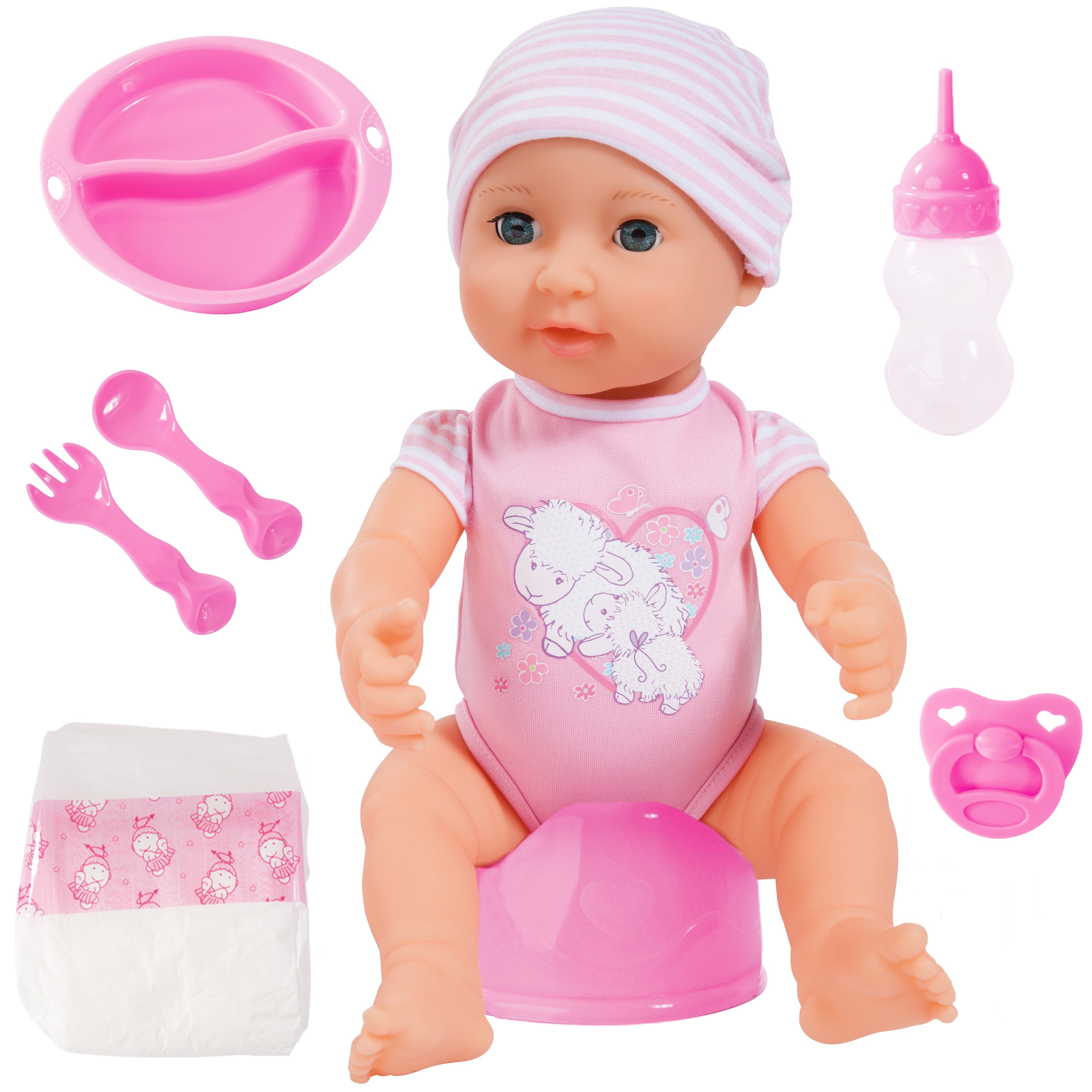 Bayer Piccolina Newborn Baby Doll - Spring Saver 25% Off