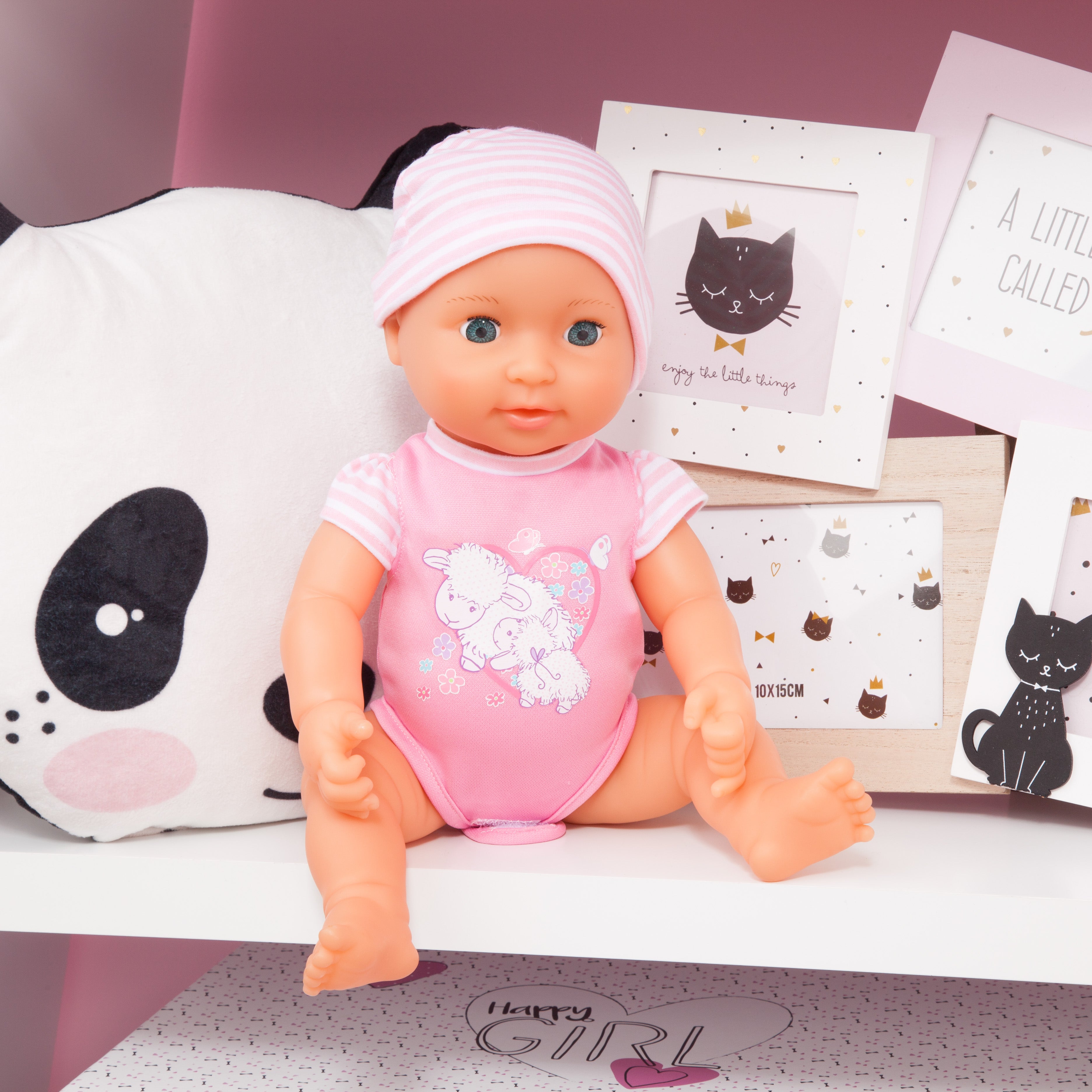 Bayer Piccolina Newborn Baby Doll - Spring Saver 25% Off