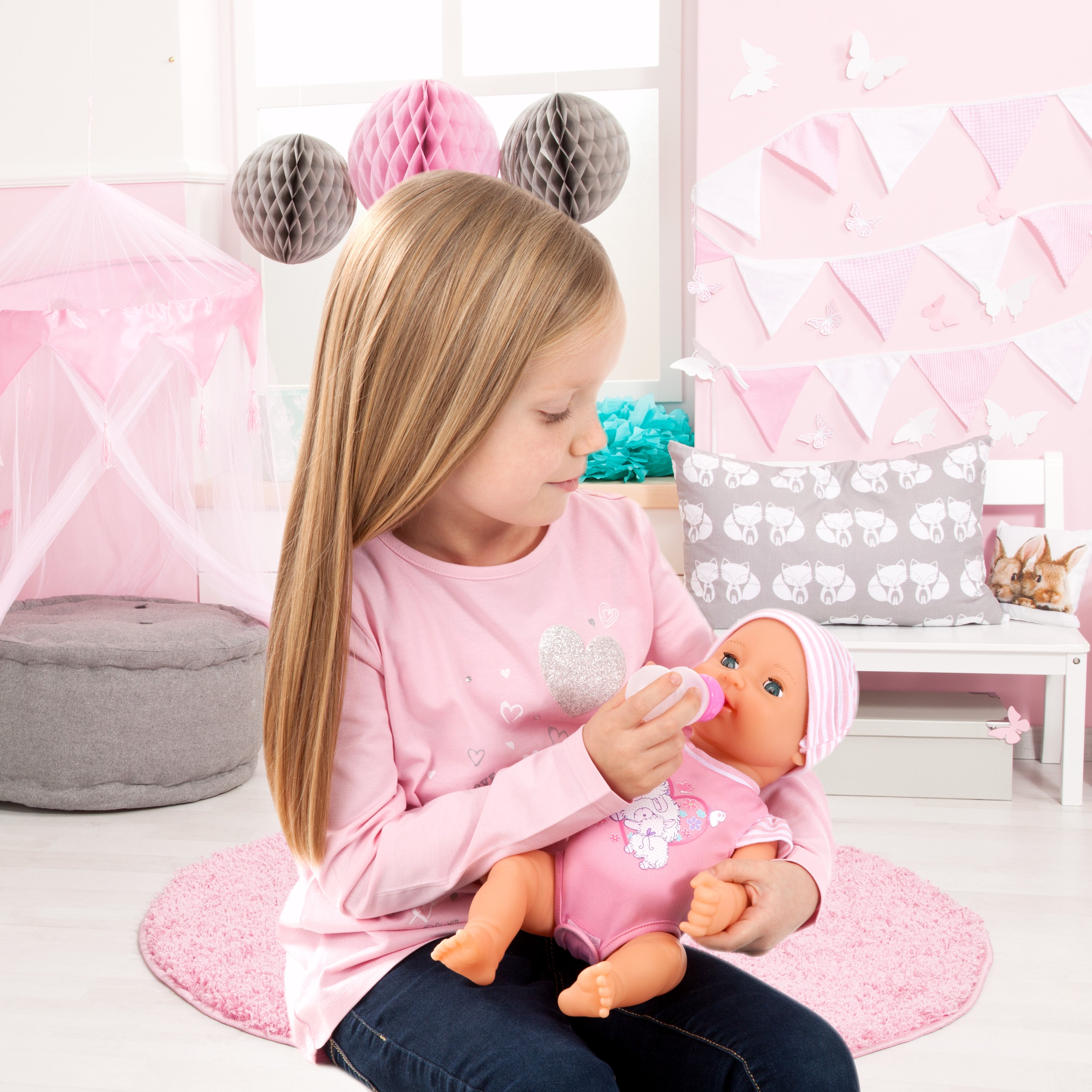 Bayer Piccolina Newborn Baby Doll - Spring Saver 25% Off