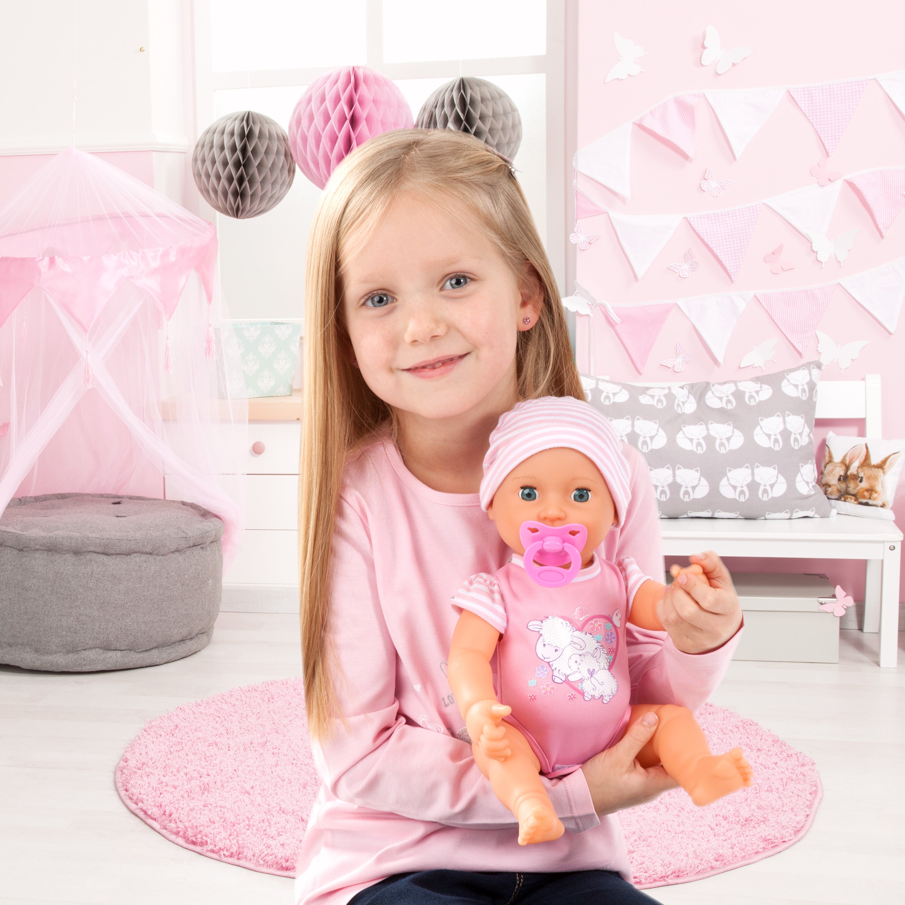 Bayer Piccolina Newborn Baby Doll - Spring Saver 25% Off