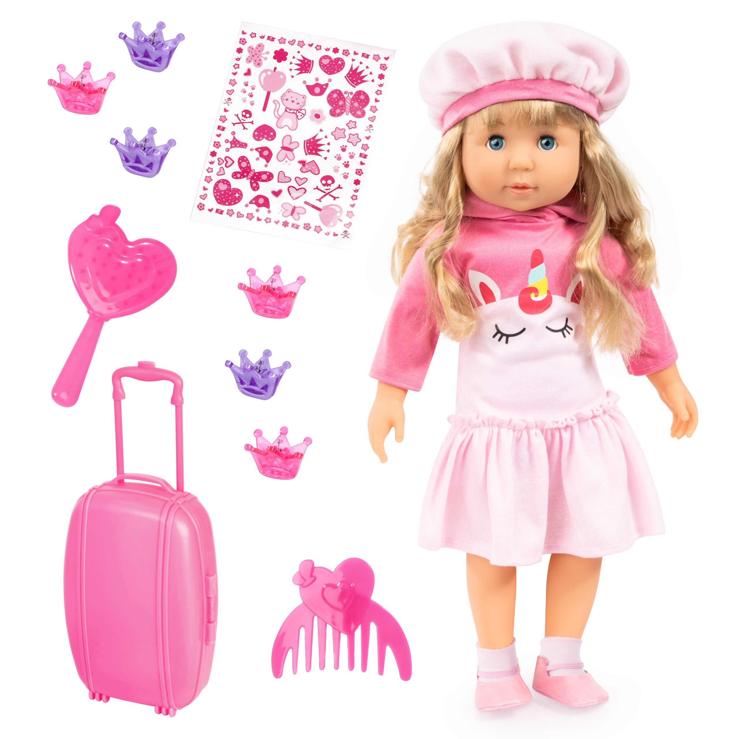 Bayer Charlene Toddler Doll (with laughing and kissing sounds) - SPRING SPECIAL 25% OFF