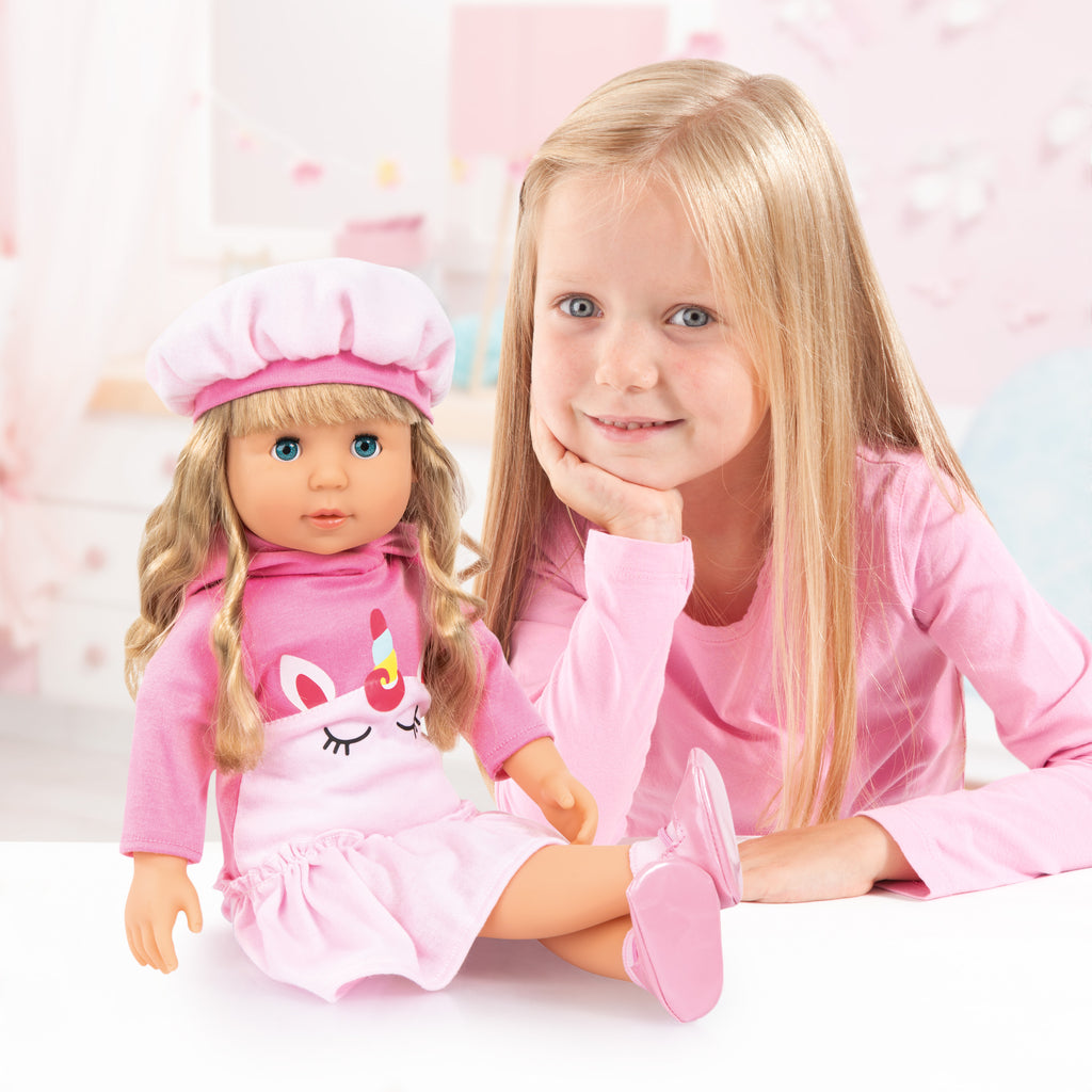 Bayer Charlene Toddler Doll (with laughing and kissing sounds) - SPRING SPECIAL 25% OFF