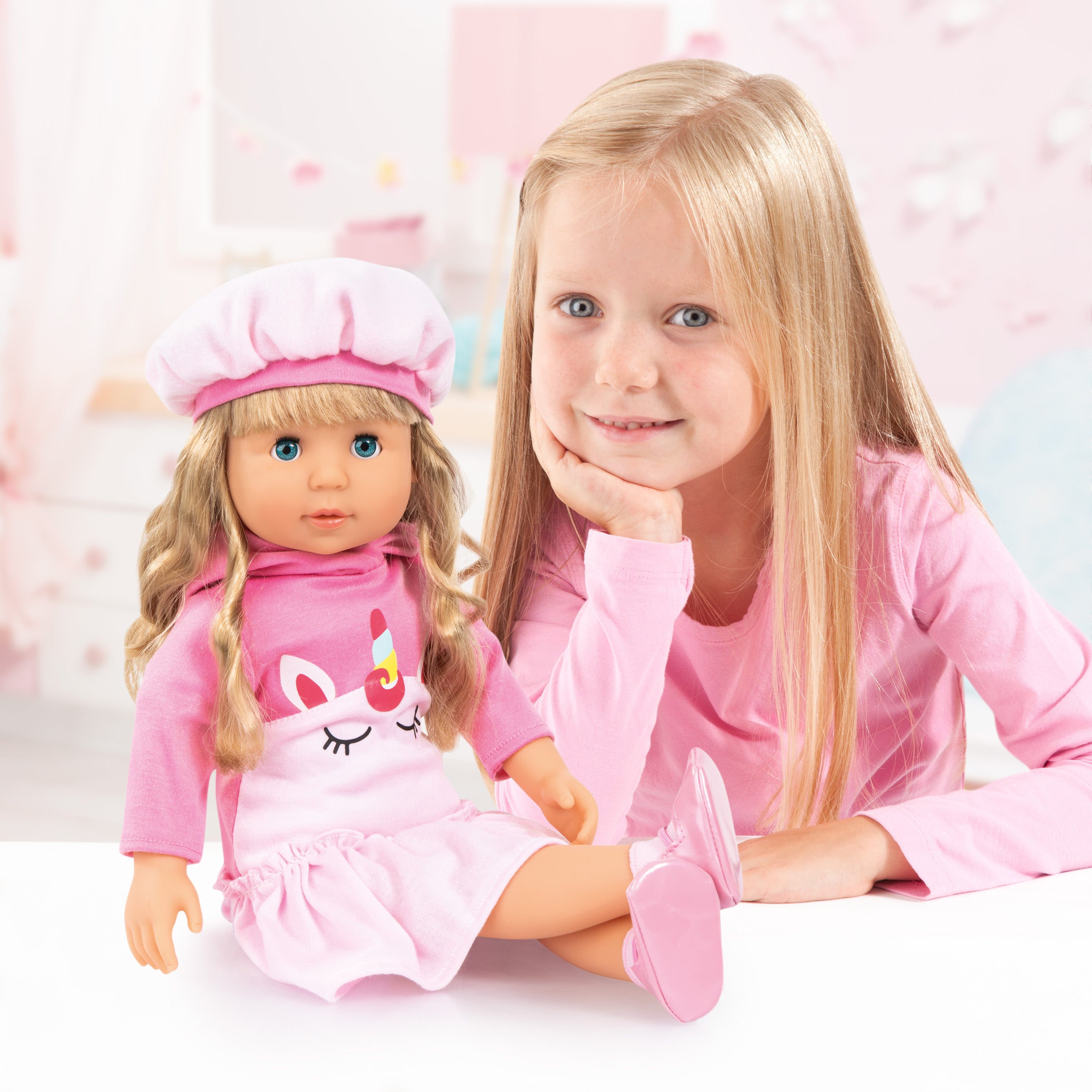 Bayer Charlene Toddler Doll (with laughing and kissing sounds) - SPRING SPECIAL 25% OFF