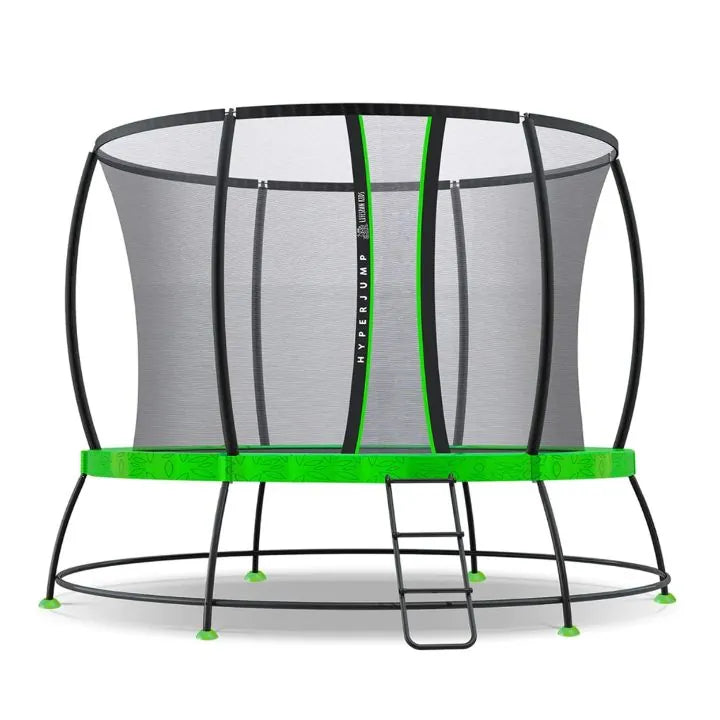 TRAMPOLINE CLEARANCE $300 off- Green Spider Hyperjump 8' Trampoline Last Few!