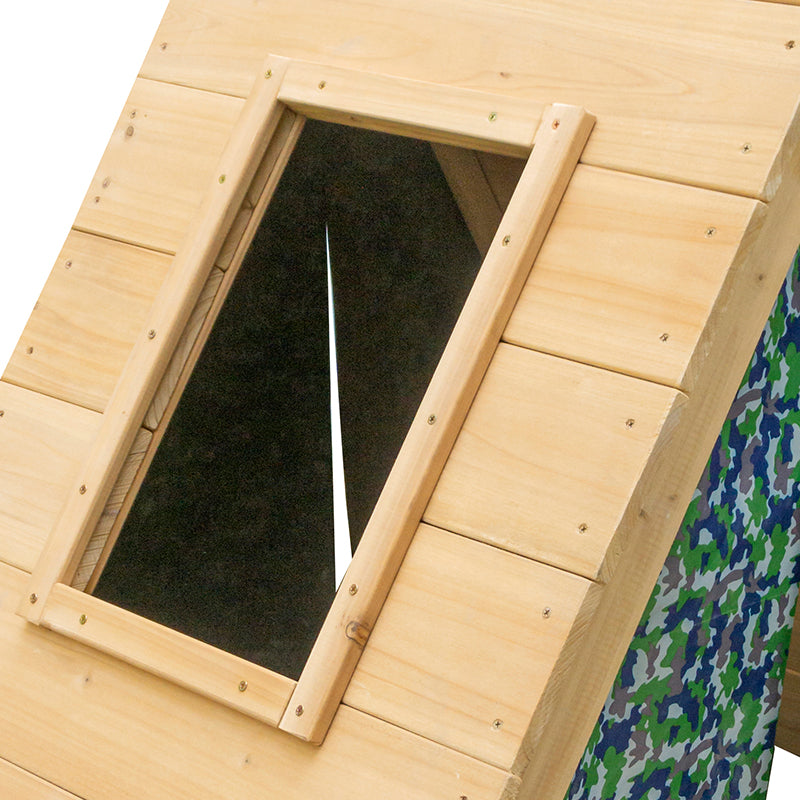 WOODHILL CLIMBING WALL CUBBY HOUSE - 10% OFF - TOP SELLER LOW STOCK Only 1 left!