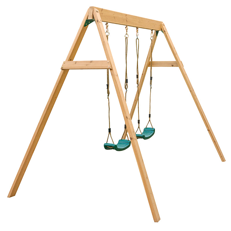 MOTUEKA DOUBLE WOODEN SWING - JUST ARRIVED!
