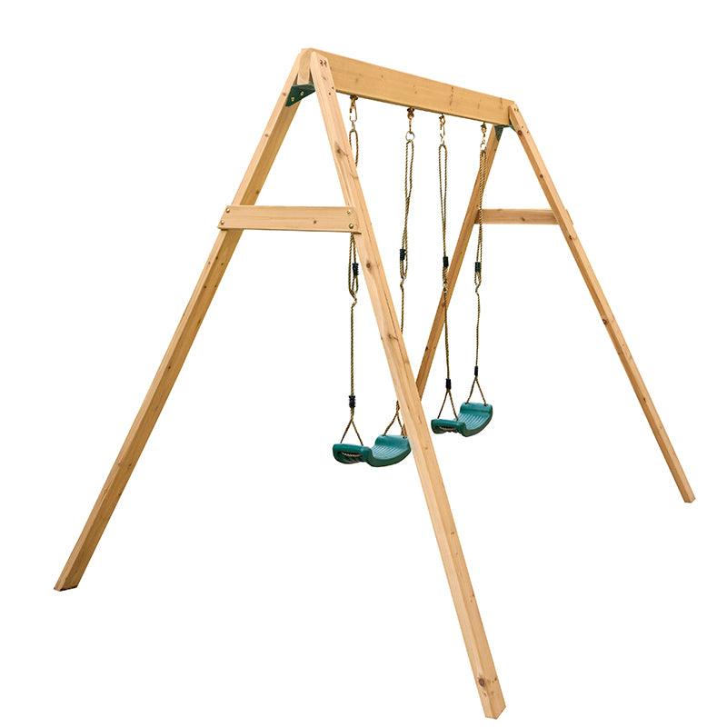 MOTUEKA DOUBLE WOODEN SWING - JUST ARRIVED!