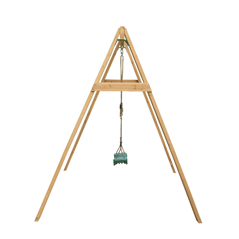NELSON SINGLE WOODEN SWING - STOCK JUST ARRIVED!