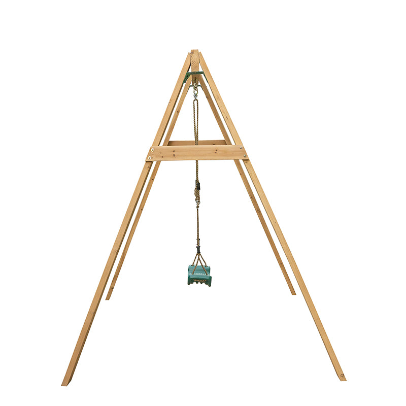 NELSON SINGLE WOODEN SWING - STOCK JUST ARRIVED!