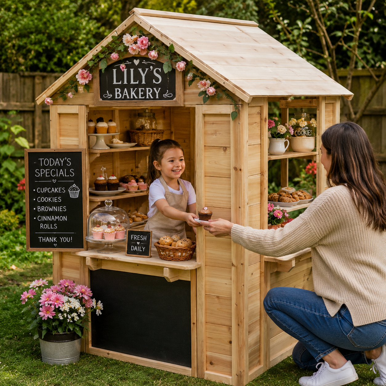 MILFORD BAKERY/MECHANIC SHOP WOODEN - Clearance 40% OFF