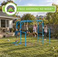 Mapua Monkey Bars with FREE SHIPPING | Kids Outdoor Monkey Bars | Green Spider NZ - Green Spider Toys