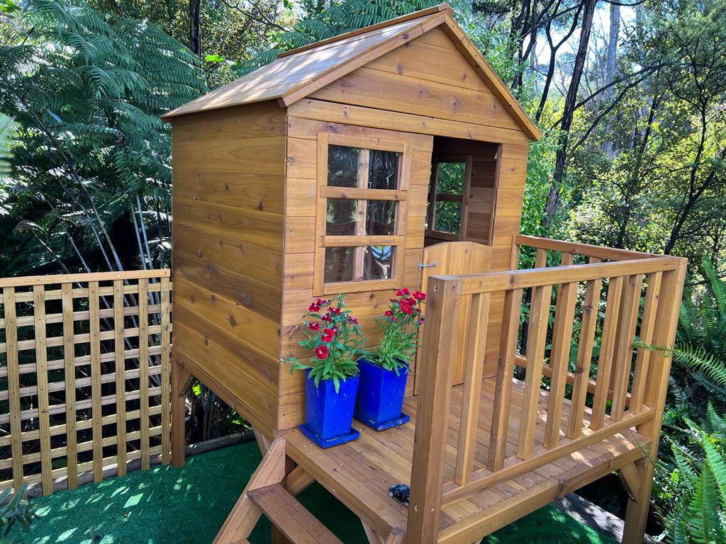 OMAHA WOODEN CUBBY HOUSE - JUST ARRIVED