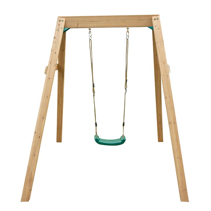 NELSON SINGLE WOODEN SWING - STOCK JUST ARRIVED!