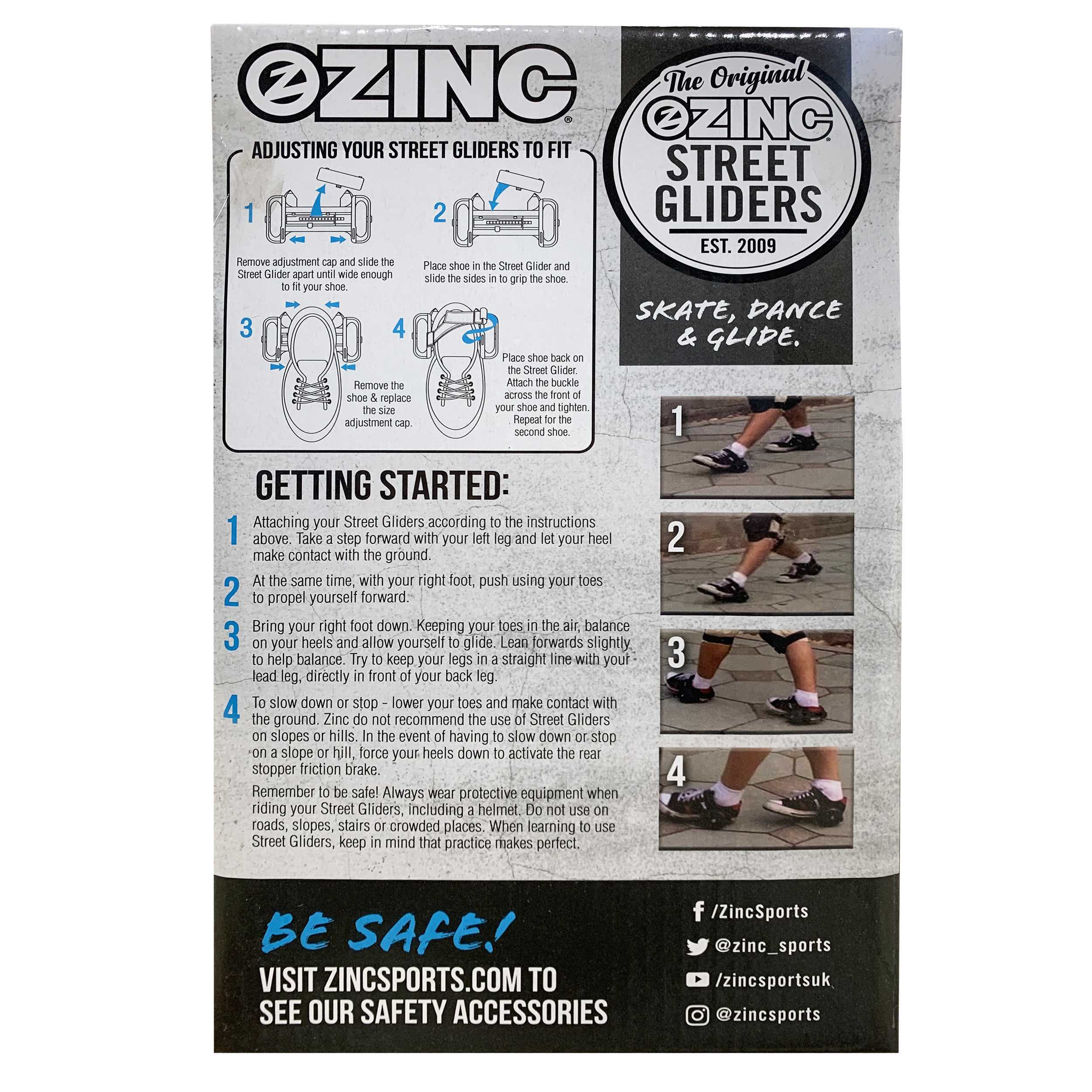 ZINC STREET GLIDERS PINK