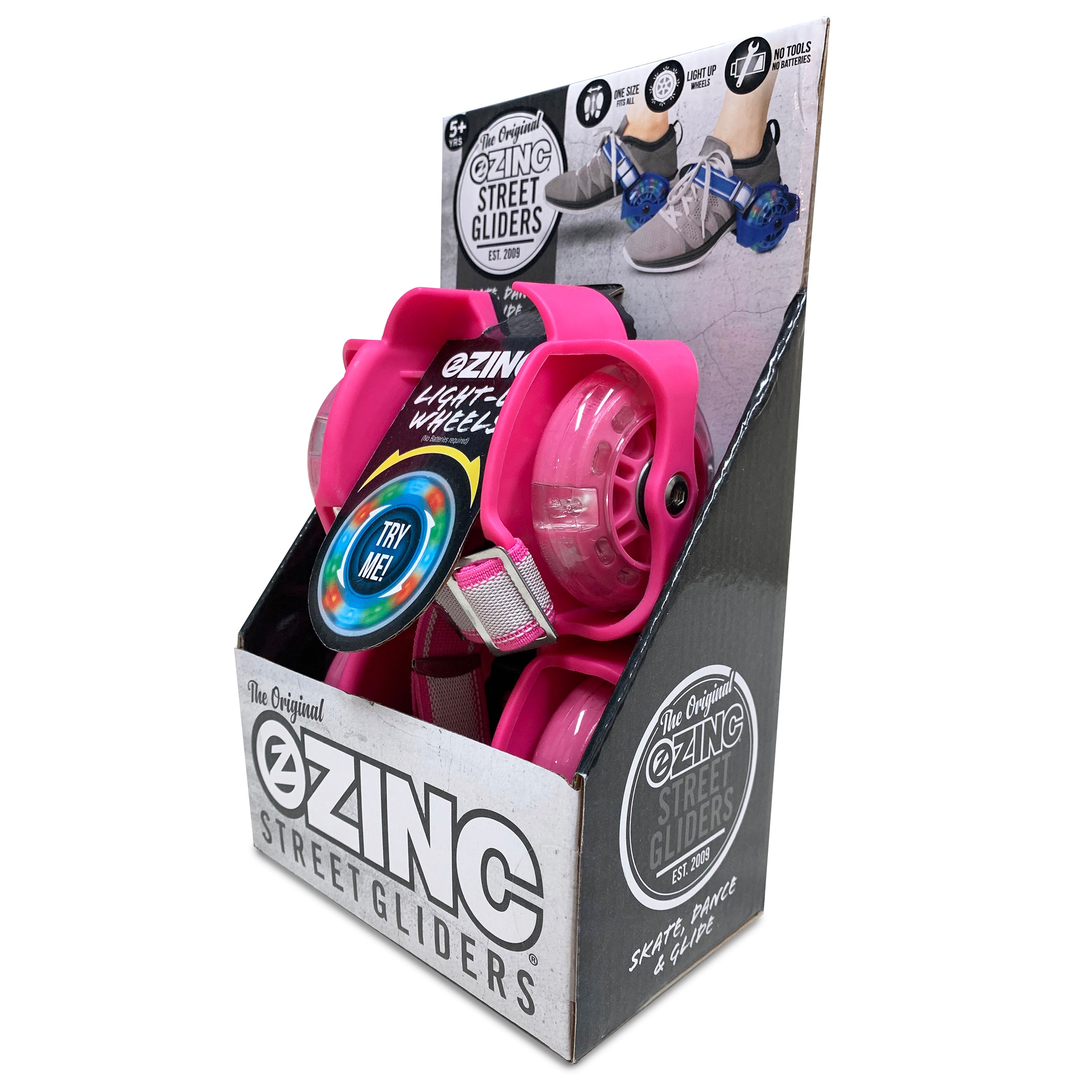 ZINC STREET GLIDERS PINK