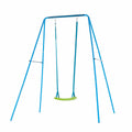 Small to Tall Metal Swing Set with 2 seats