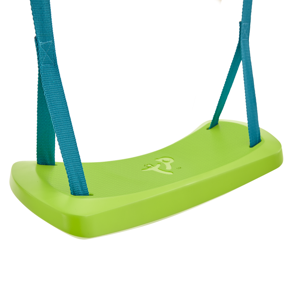 Small to Tall Metal Swing Set with 2 seats