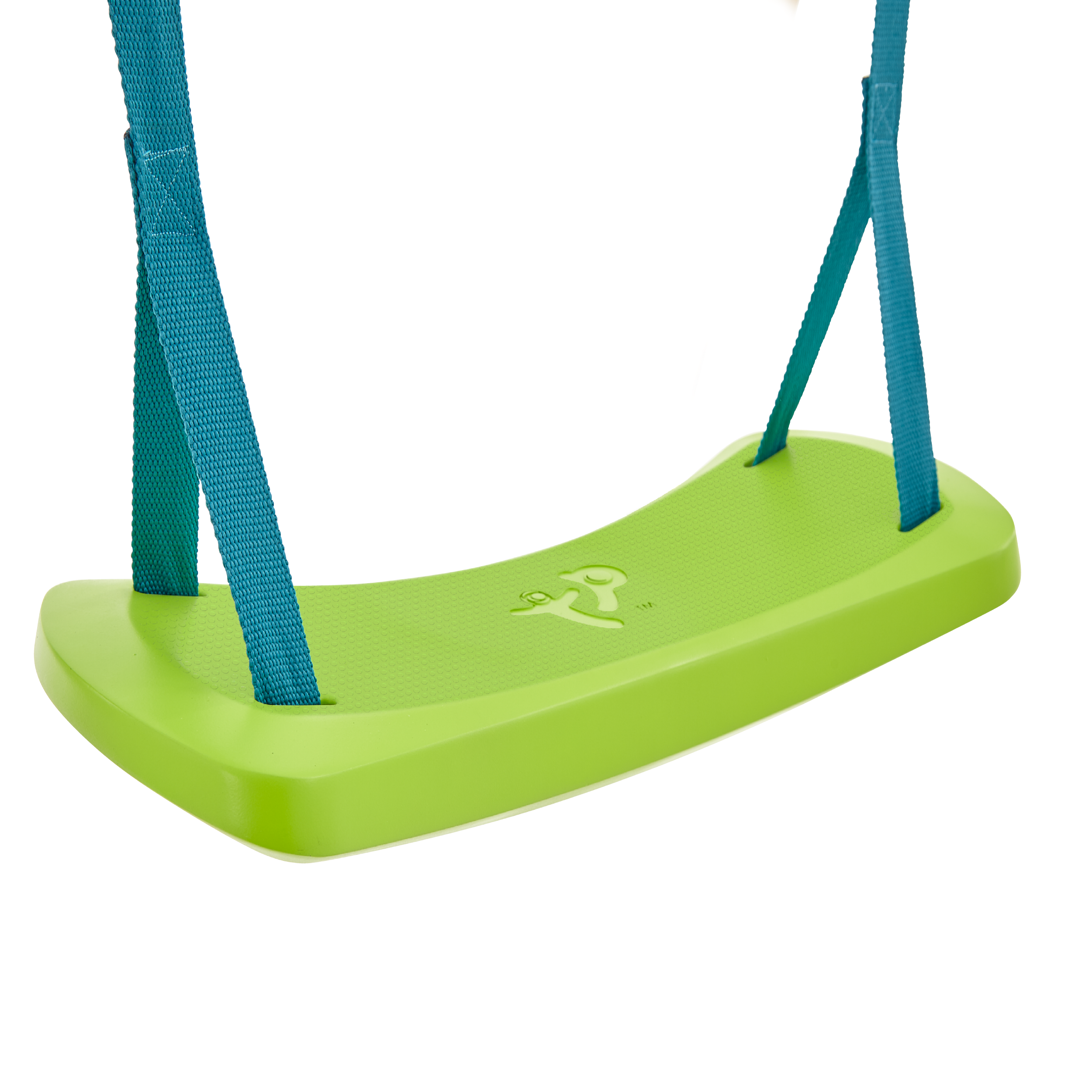Small to Tall Metal Swing Set with 2 seats