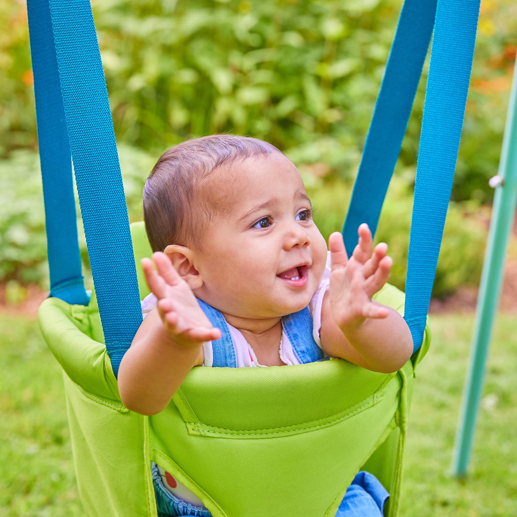TP Toys Foldaway Baby Swing for Babies Aged 6 Months for Indoor and Outdoor Use. My First Swing Safety Tested - NEW ARRIVAL!