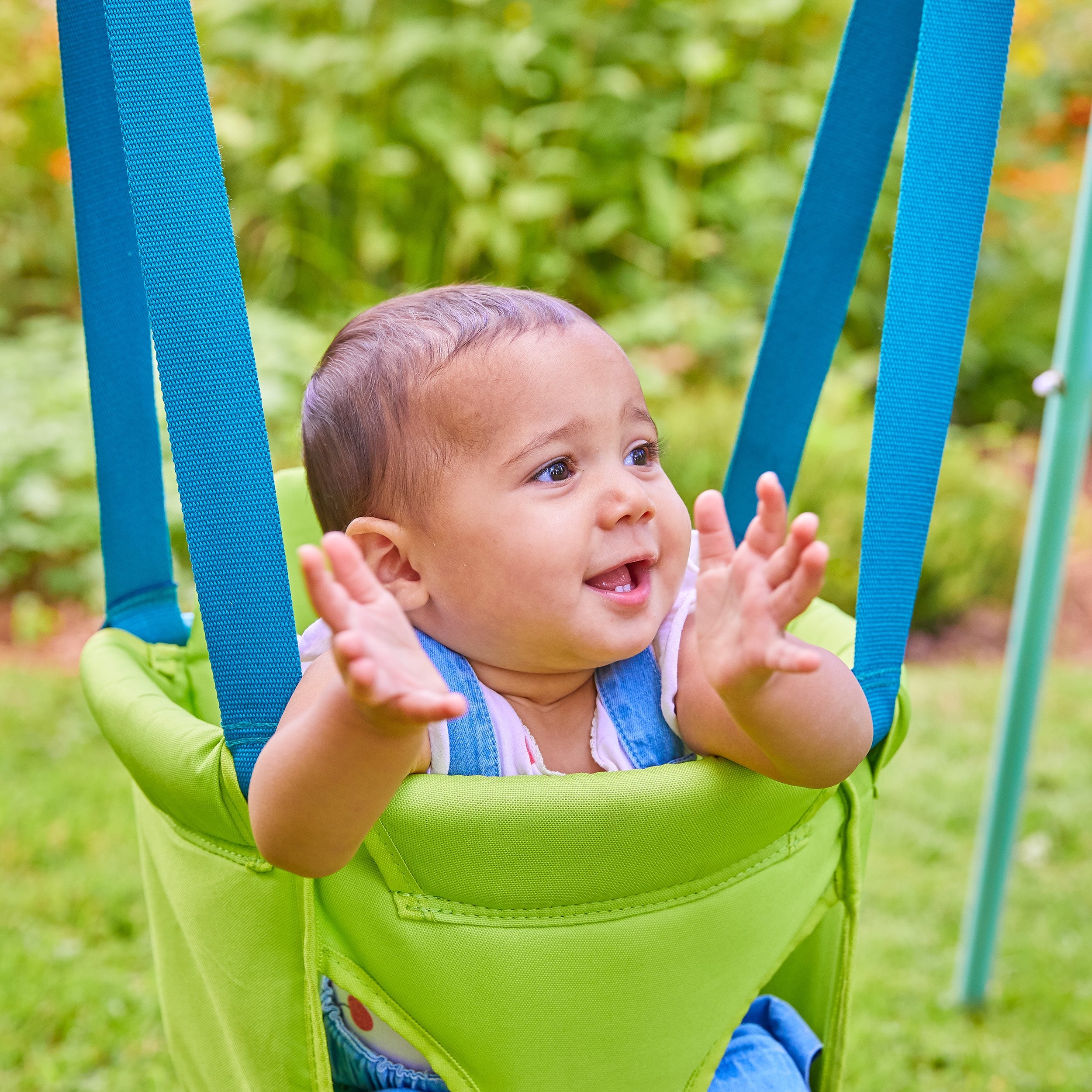 TP Toys Foldaway Baby Swing for Babies Aged 6 Months for Indoor and Outdoor Use. My First Swing Safety Tested - NEW ARRIVAL!