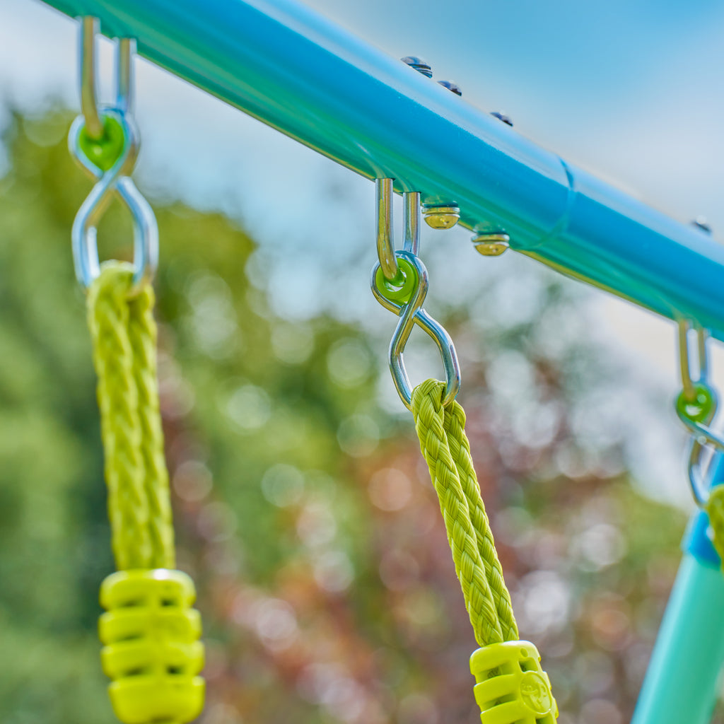 TP Deluxe Double Metal Swing Set with Roped Rapide Seats - TP534 - NEW ARRIVAL