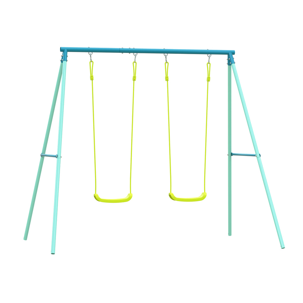 TP Deluxe Double Metal Swing Set with Roped Rapide Seats - TP534 - NEW ARRIVAL