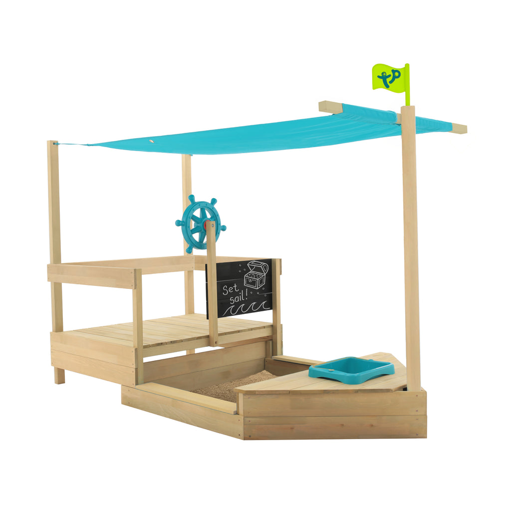 TP Ahoy Wooden Play Boat SandPit