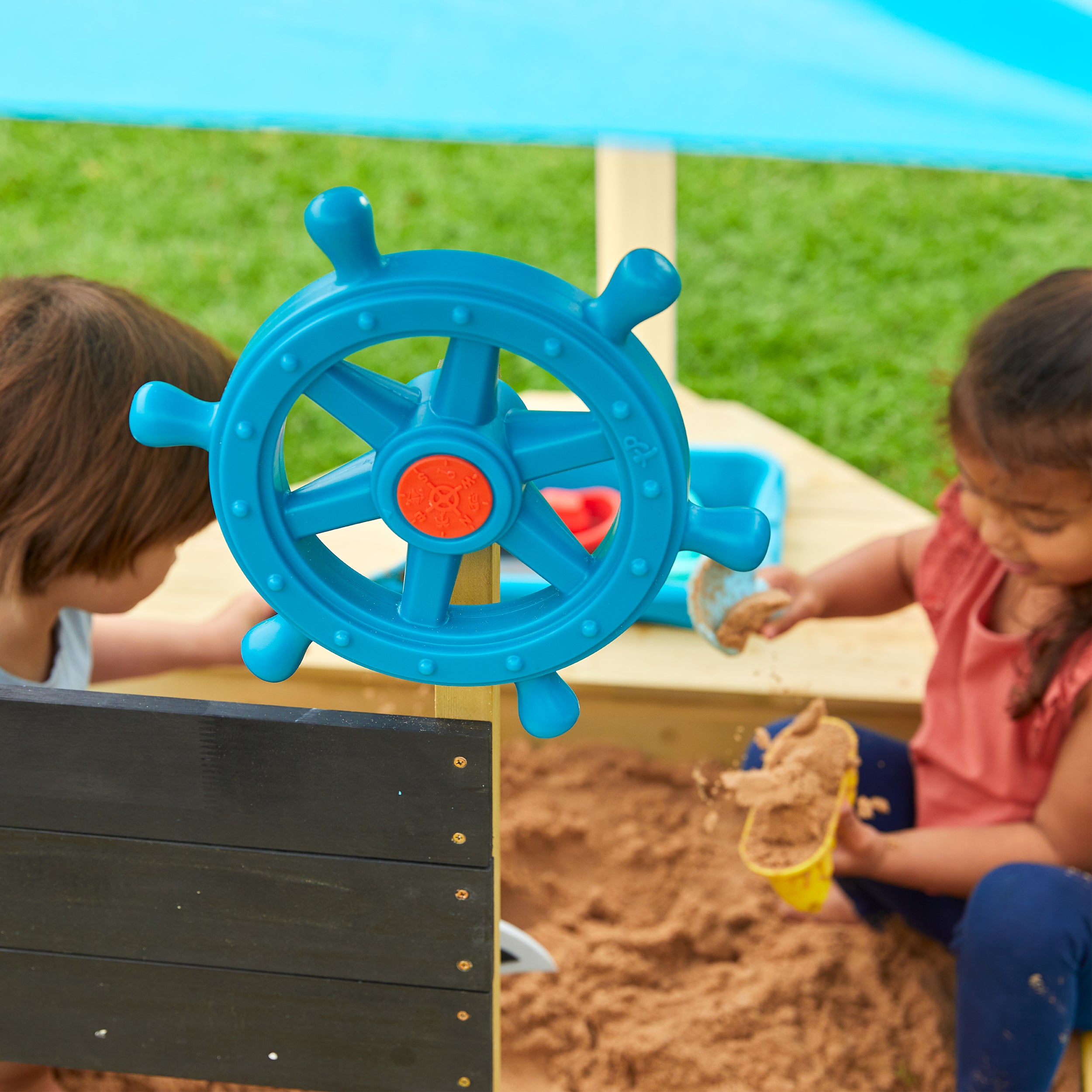 TP Ahoy Wooden Play Boat SandPit