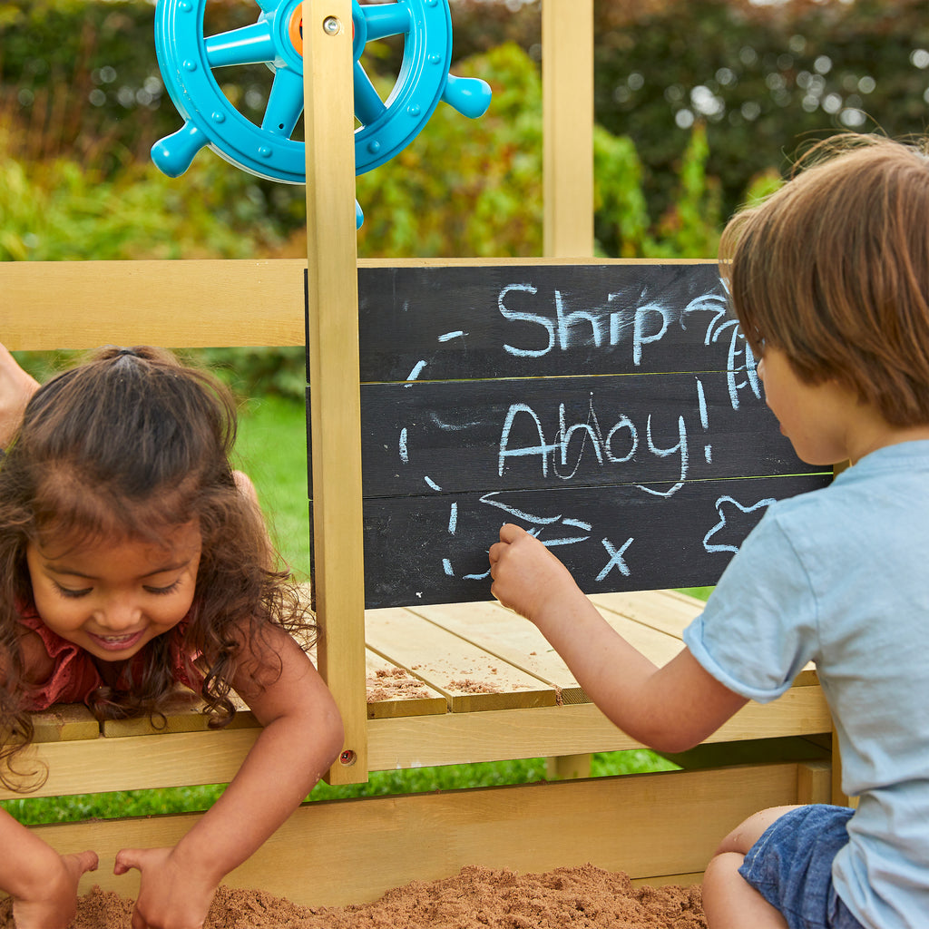 TP Ahoy Wooden Play Boat SandPit