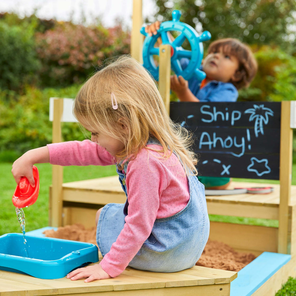 TP Ahoy Wooden Play Boat SandPit