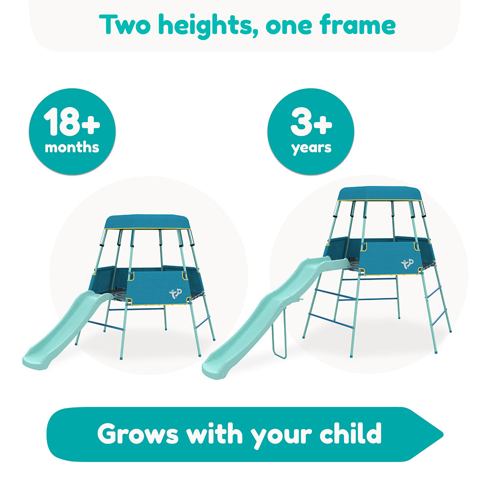 NEW TP GROWABLE ADVENTURE CLIMBING FRAME & SLIDE- TP899 - 2 Stage Set