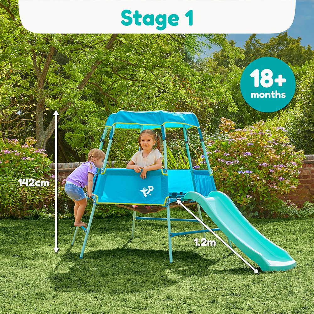 NEW TP GROWABLE ADVENTURE CLIMBING FRAME & SLIDE- TP899 - 2 Stage Set