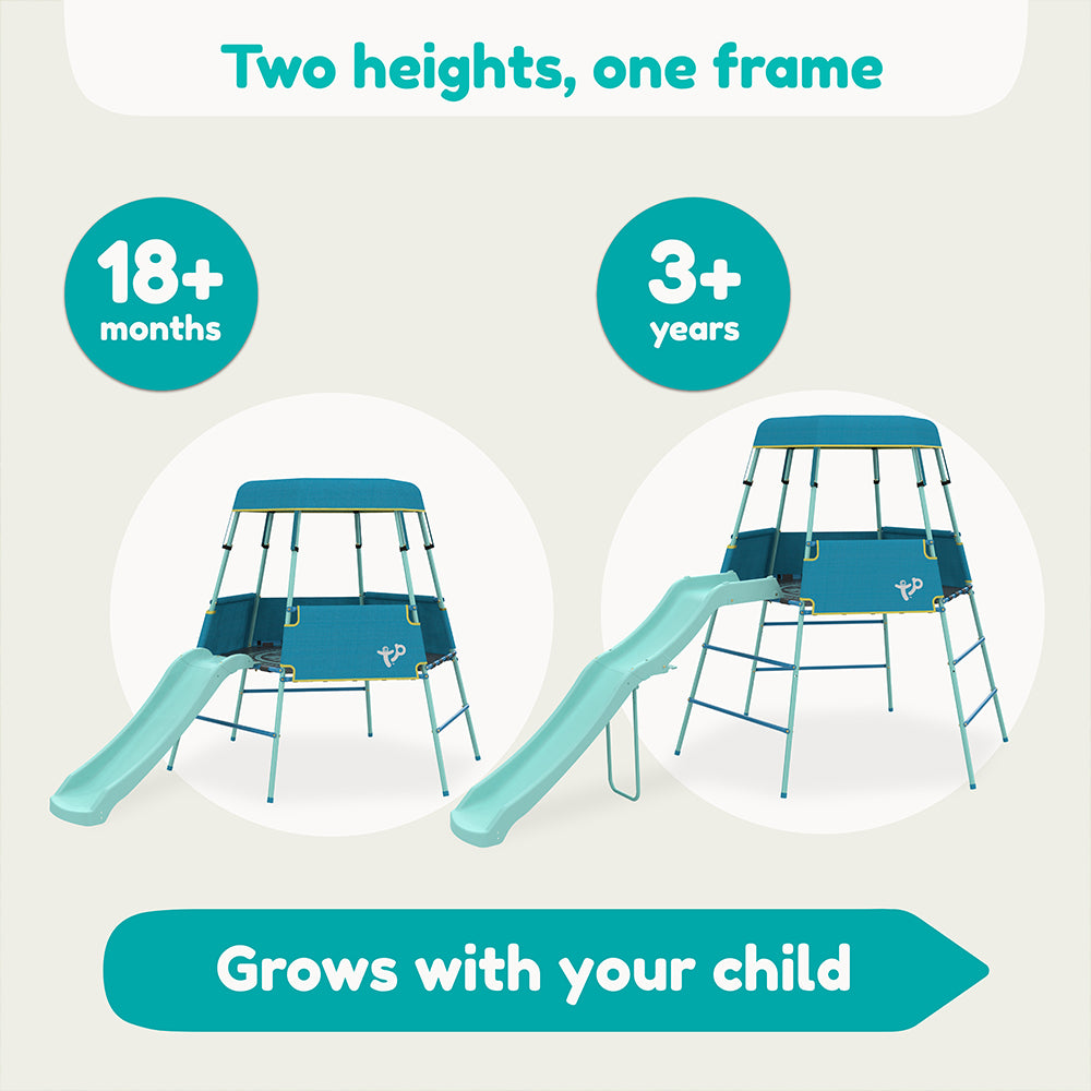 NEW TP GROWABLE ADVENTURE CLIMBING FRAME & SLIDE- TP899 - 2 Stage Set