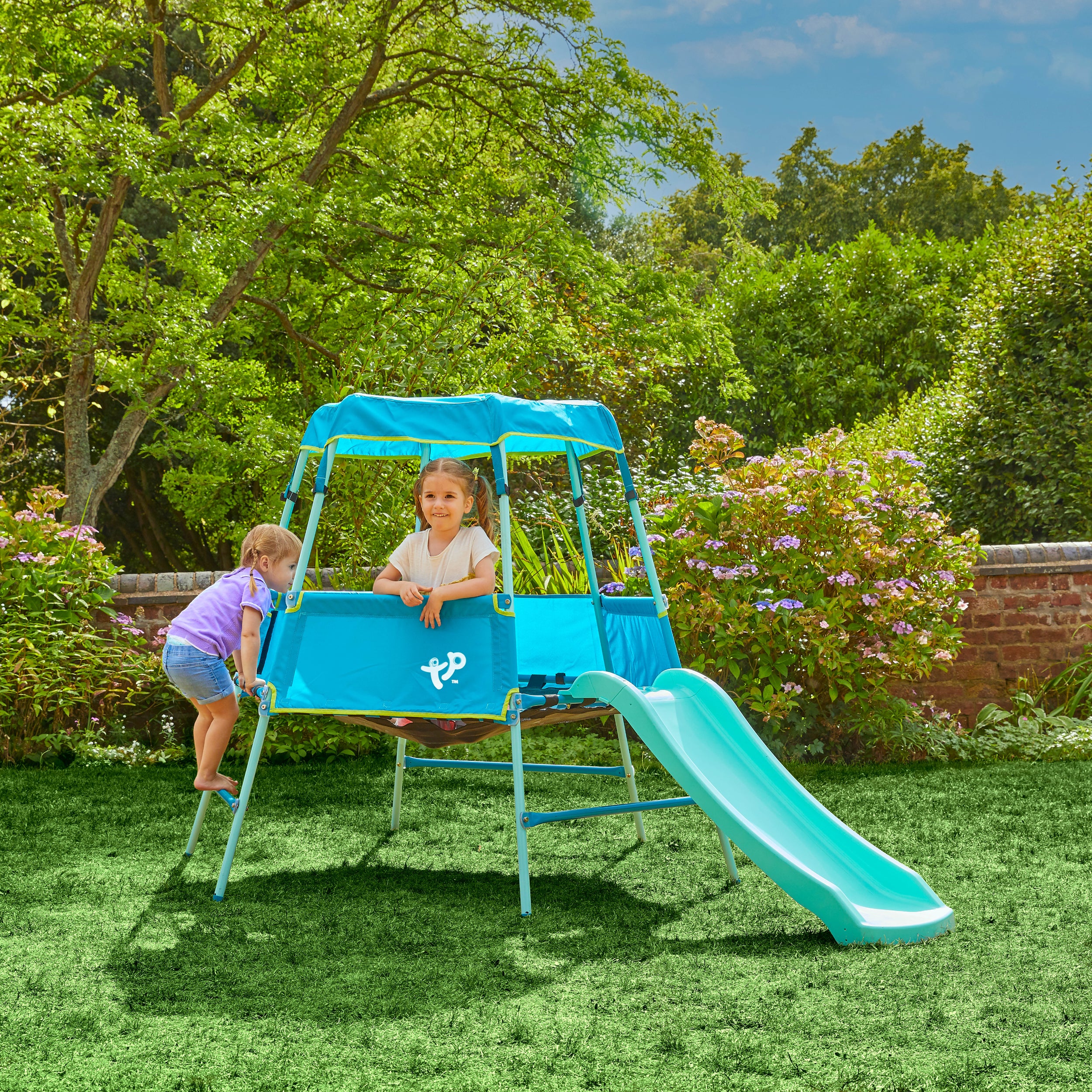 NEW TP GROWABLE ADVENTURE CLIMBING FRAME & SLIDE- TP899 - 2 Stage Set