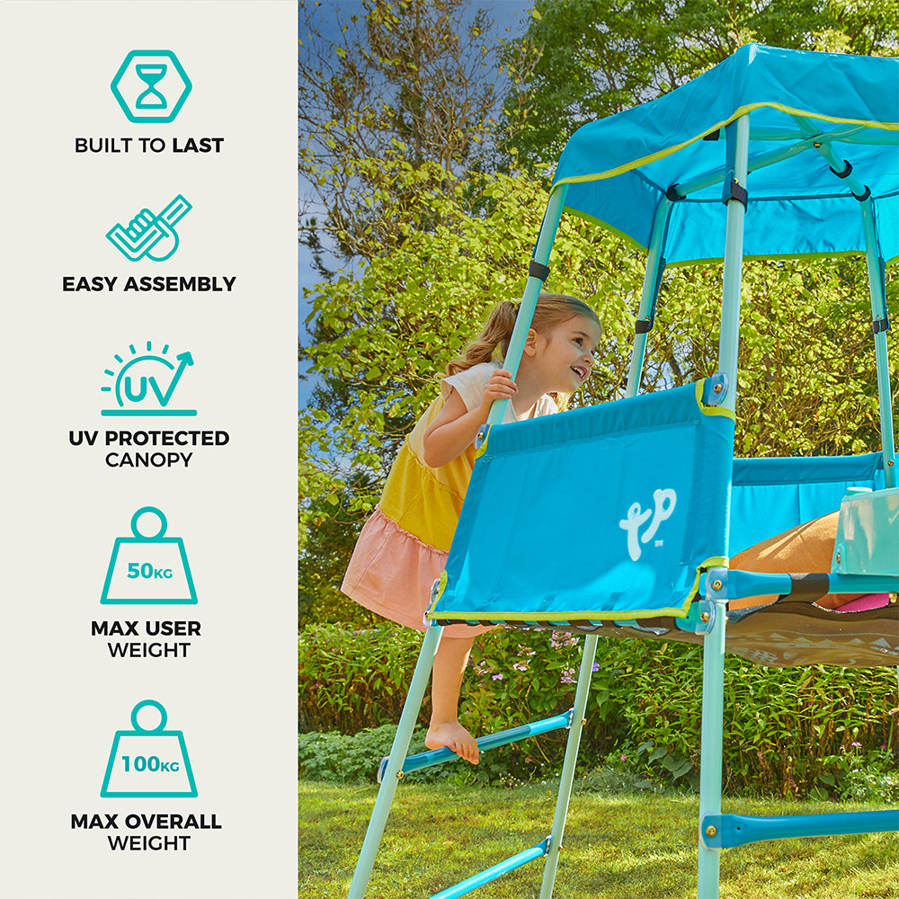 NEW TP GROWABLE ADVENTURE CLIMBING FRAME & SLIDE- TP899 - 2 Stage Set
